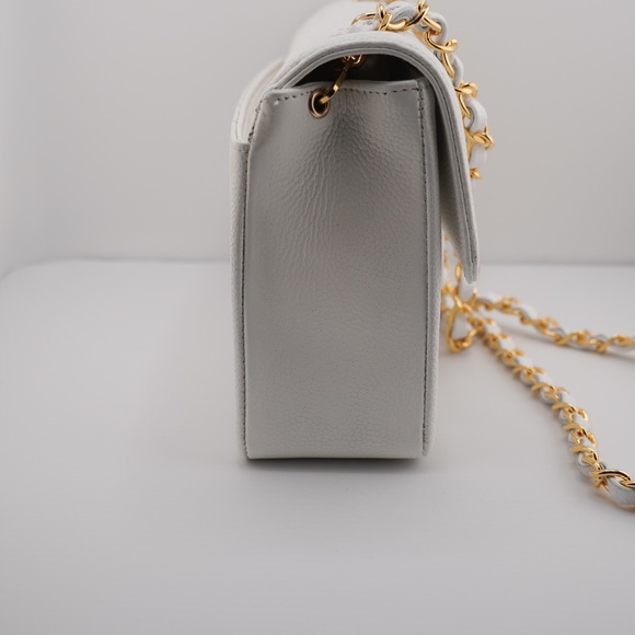 Vintage Chanel Mini Caviar Classic Flap Bag - Picture 6 of 16